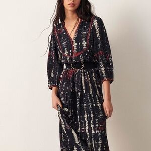 Ba&sh Isolde Dress Blue XS